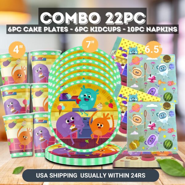 The Bumble Nums Tableware - Image 5