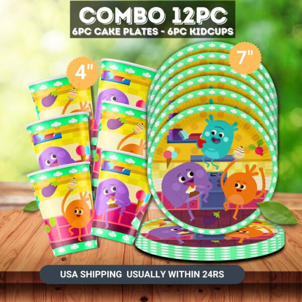 The Bumble Nums Tableware - Image 3