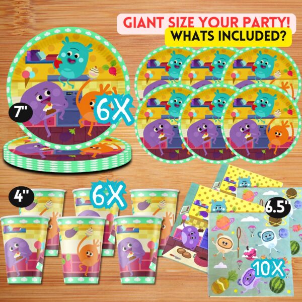 The Bumble Nums Tableware - Image 6