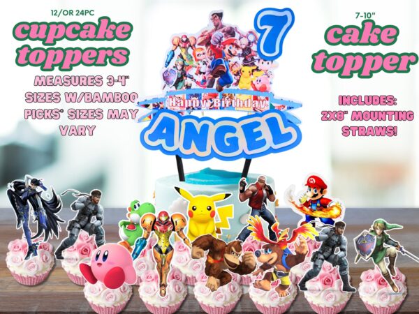Super Smash Bros Toppers - Image 9