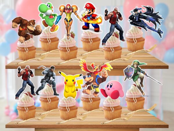 Super Smash Bros Toppers - Image 6