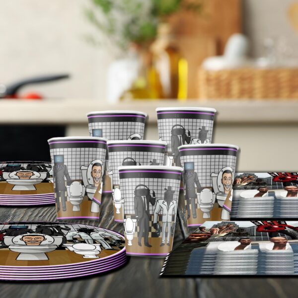 Skibidi Toilet Tableware - Image 4