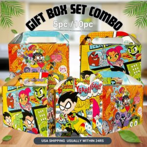 Teen Titans Gift Box and Accessories