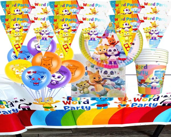 Word Party Tableware - Image 9