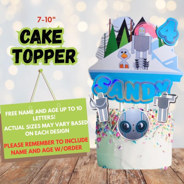 Wild Robot Toppers - Image 2