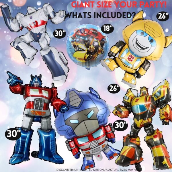 Transformers Balloons - Image 2