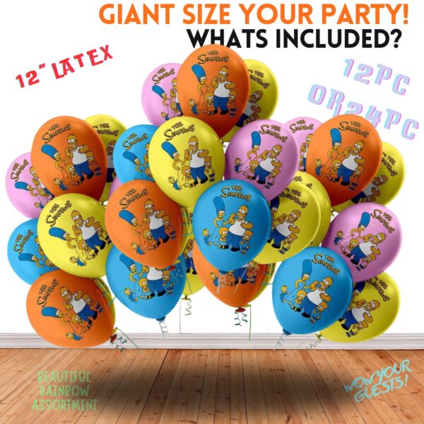 Simpsons Balloons - Image 2