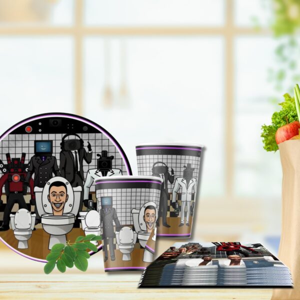 Skibidi Toilet Tableware - Image 5