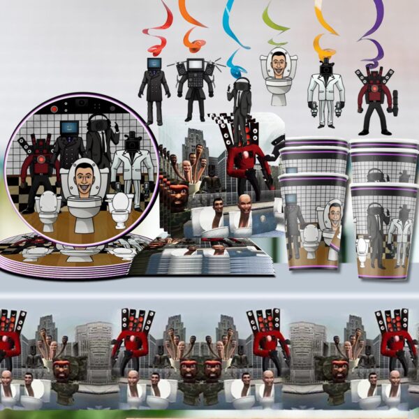 Skibidi Toilet Tableware - Image 6