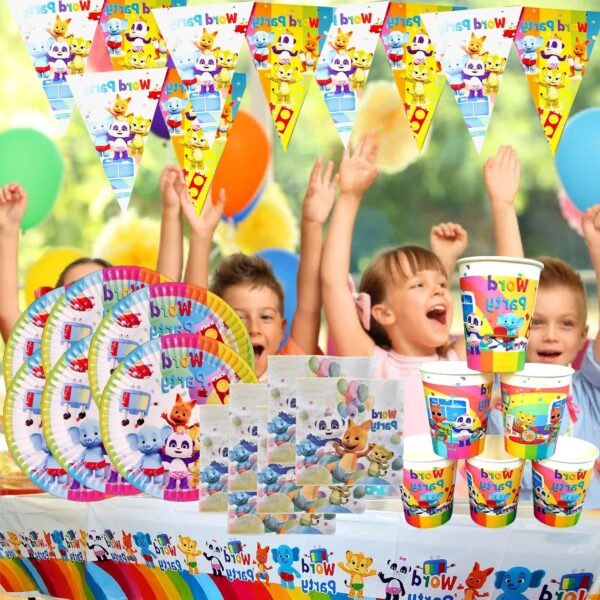 Word Party Tableware - Image 2