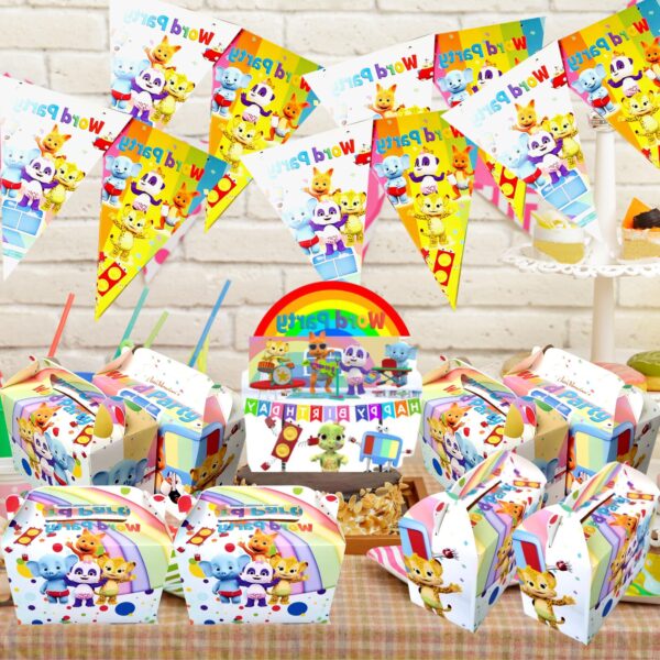 Word Party Tableware - Image 3