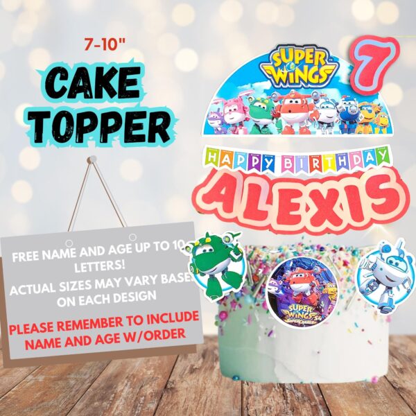 Super Wings Toppers - Image 2