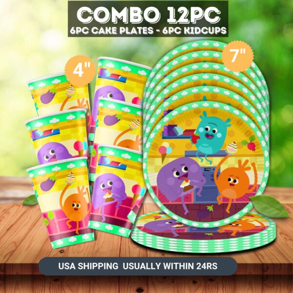 The Bumble Nums Tableware - Image 5