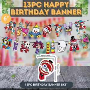 The Amazing Digital Circus Decorations