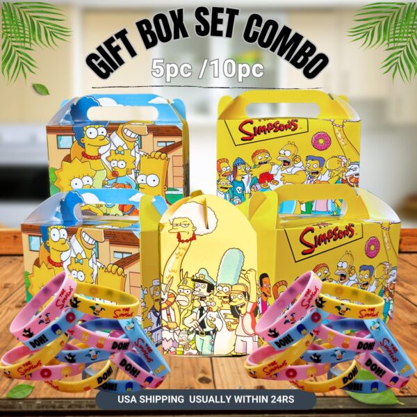 Simpsons Gift Box and Accessories