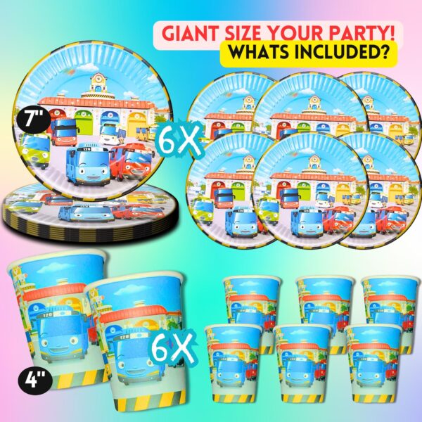 Tayo The Little Bus Tableware - Image 3