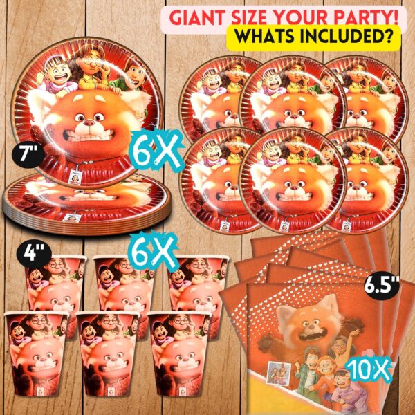 Turning Red Gift Box and Accessories - Image 2