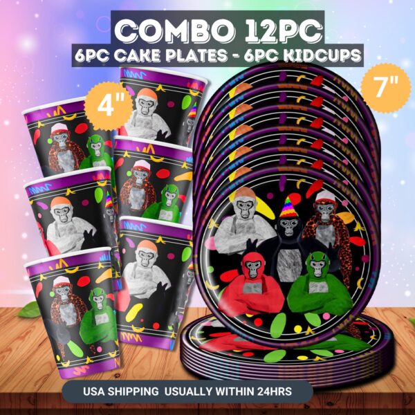 Gorilla Tag Tableware