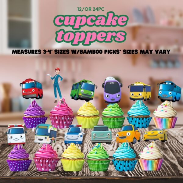 Tayo The Little Bus Toppers - Image 8