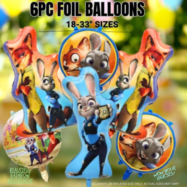 Zootopia Balloons - Image 2