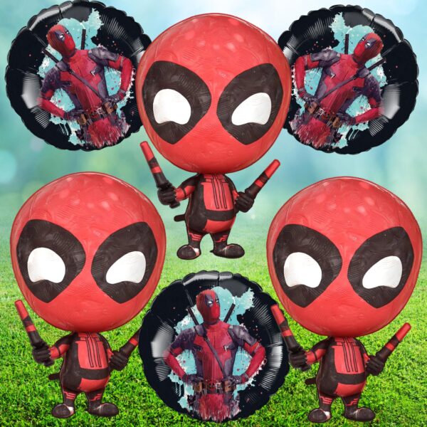 Deadpool and Wolverine Balloons