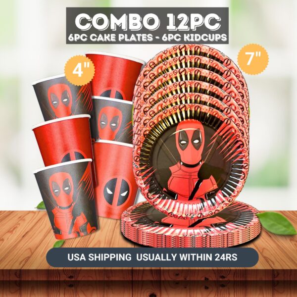 Deadpool and Wolverine Tableware