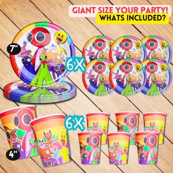 Rainbow Friends Tableware - Image 13
