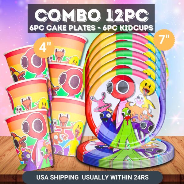 Rainbow Friends Tableware - Image 12