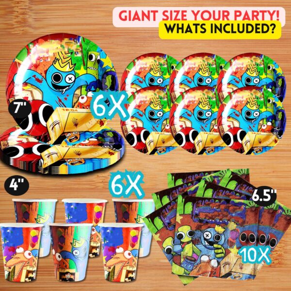 Rainbow Friends Tableware - Image 23