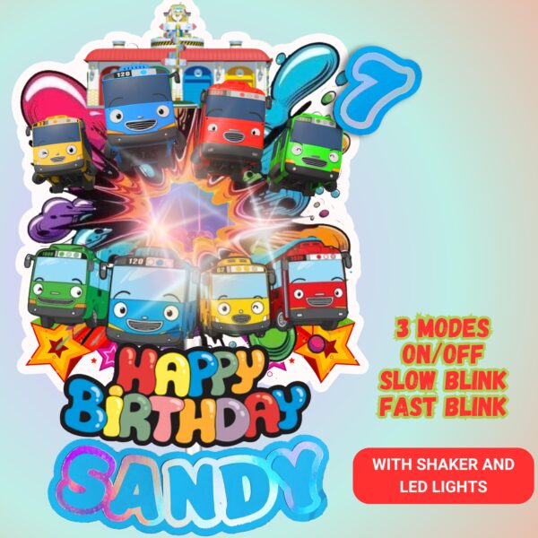 Tayo The Little Bus Toppers - Image 2