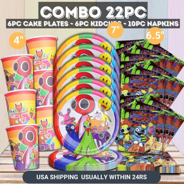 Rainbow Friends Tableware - Image 14