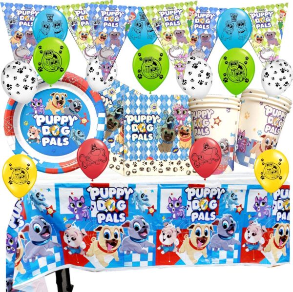 Puppy Dog Pals (Blue) Tableware - Image 10