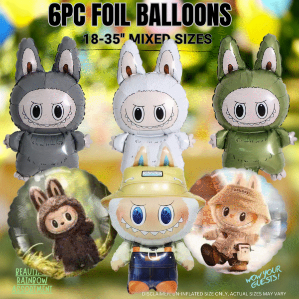 Labubu Balloons (Foil) - Image 2